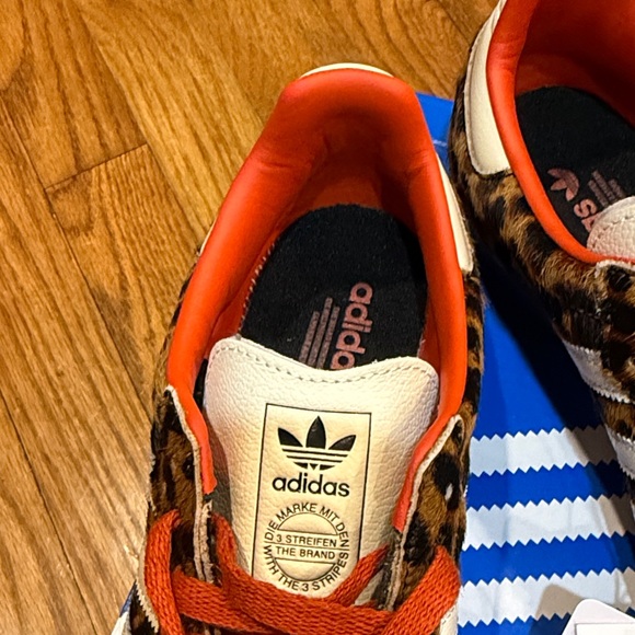 Limited Edition Adidas Leopard Samba’s with Red Laces…Never worn/Not used - Picture 8 of 10